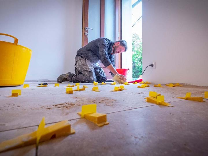 Pose de carrelage à Brioude